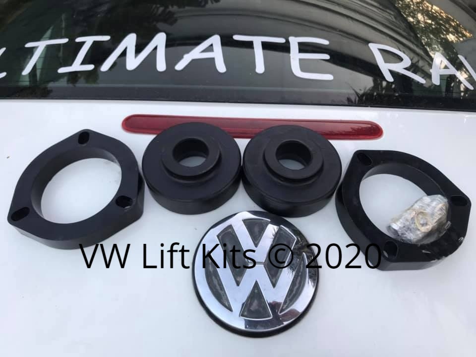 Top of the line Spacer Lift Kit for VW Golf, Jetta, Passat.  Imported from Europe.